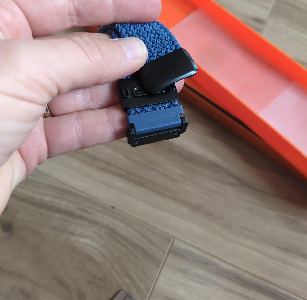 NWOT Baool Magnetic Nylon Smartwatch Band, 22mm, Blue